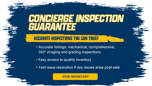 Concrete Inspection Guarantee: Accurate Inspections You can Trust. Accurate listings: mechanical, comprehensive, 360 degree imaging and grading inspections. Easy access to quality inventory. Fast issue resolution if any issues arise post-sale. Click to view inventory