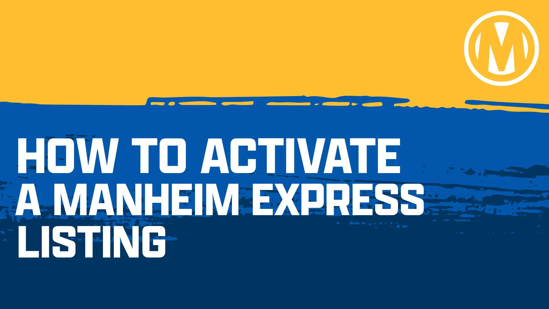 Manheim Express Activation Guide