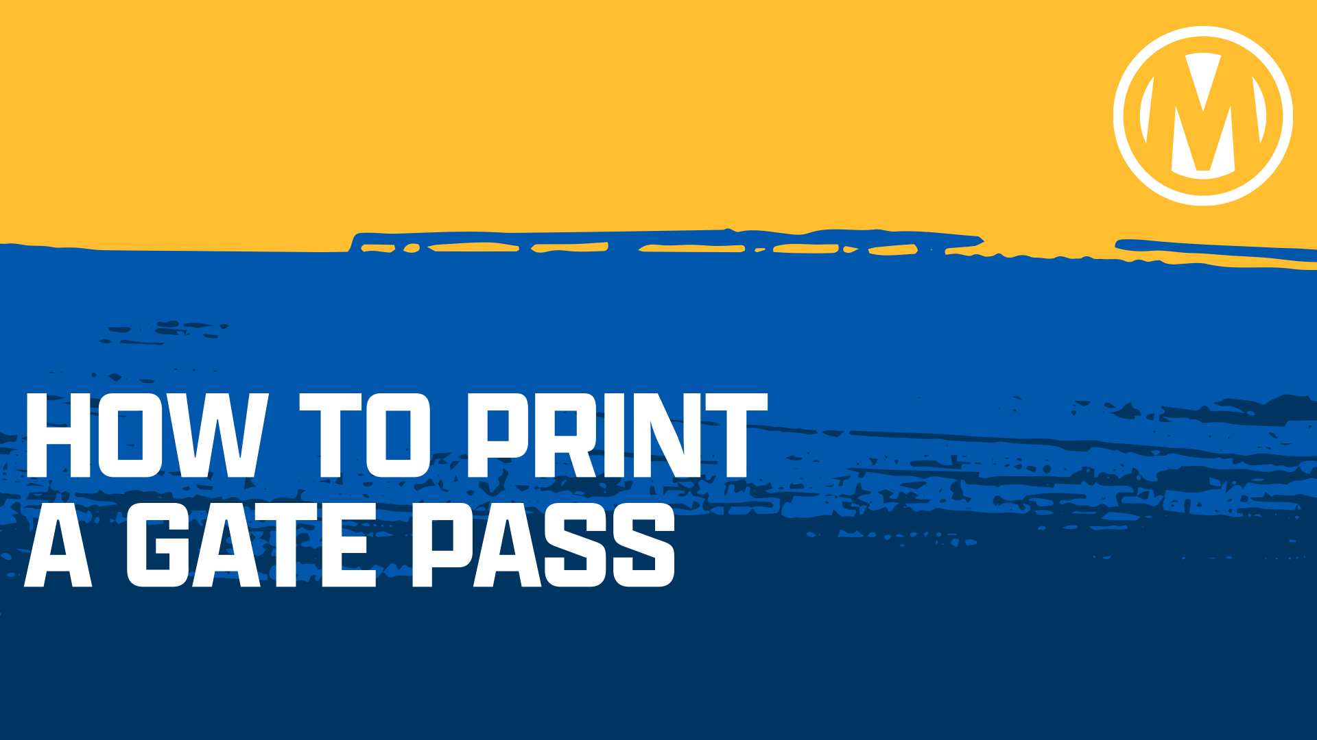 How to Print A Gate Pass