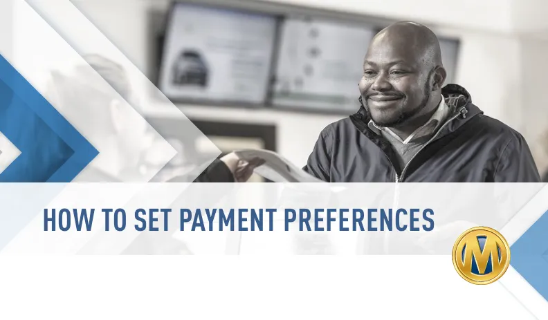 How to Set Up Payment Preferences on Manheim.com