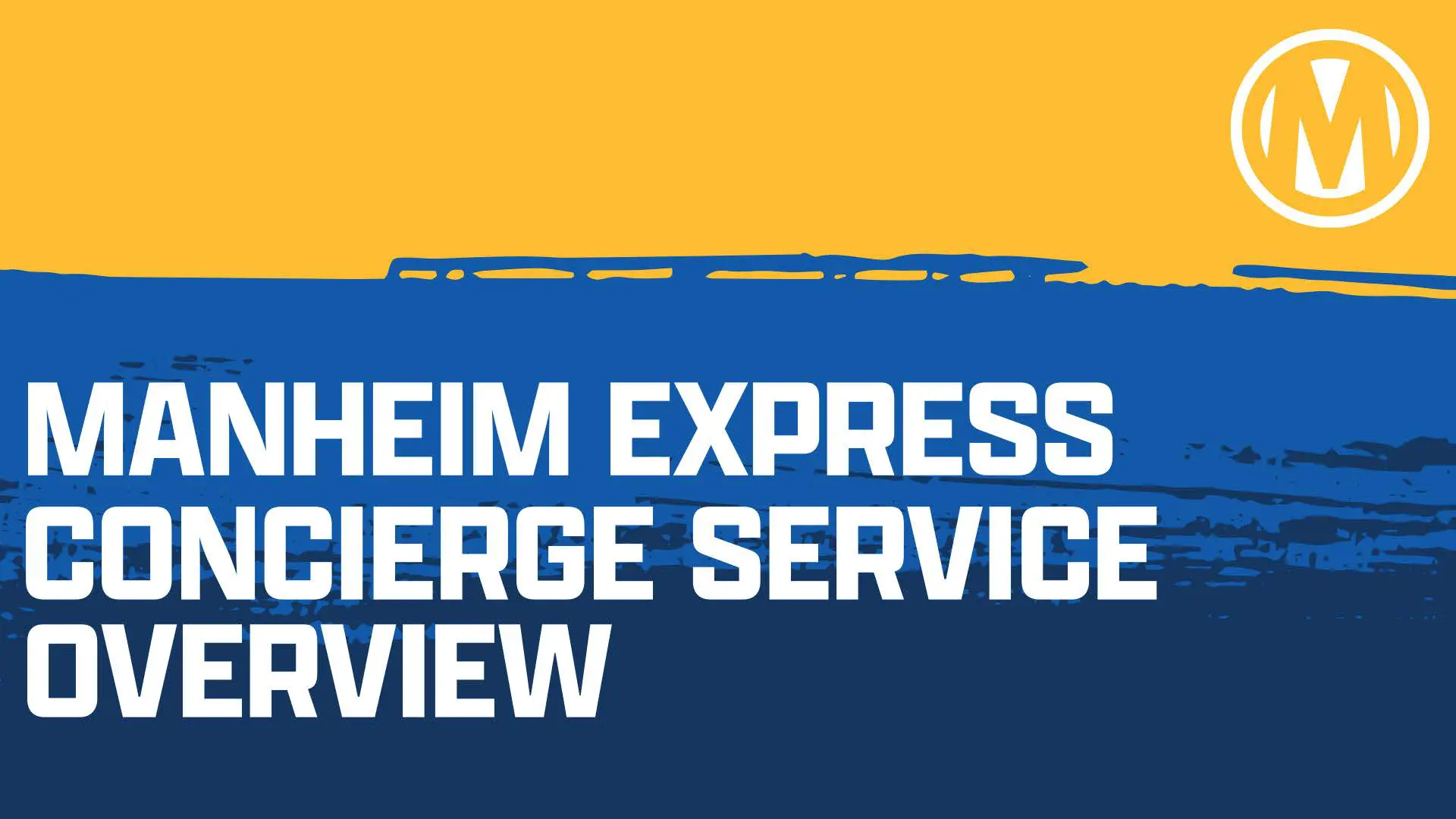 Manheim Concierge Service Overview